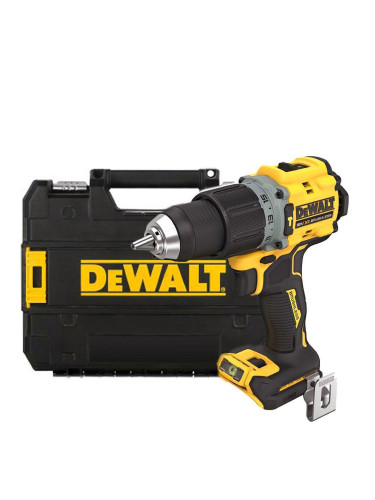 Винтоверт акумулаторен, ударен, DeWALT DCD805NT, 18V, XR, 90Nm, безчетков мотор, куфар
