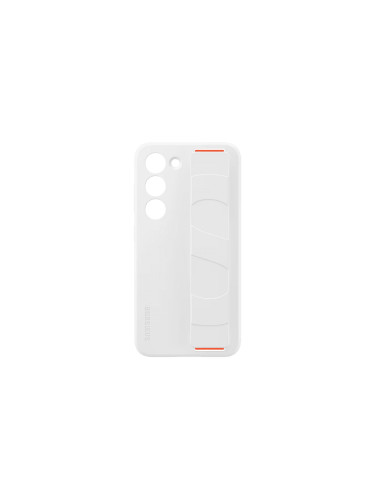Силиконов калъф Samsung Silicone Grip Case за Galaxy S23, Бял
