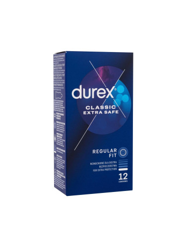 Durex Classic Extra Safe Презерватив за мъже Комплект