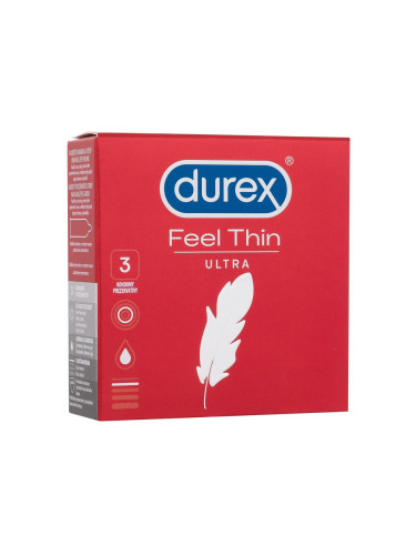 Durex Feel Thin Ultra Презерватив за мъже Комплект