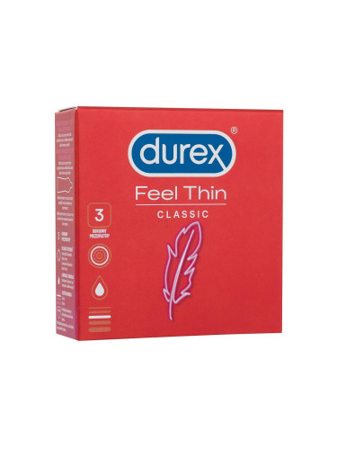 Durex Feel Thin Classic Презерватив за мъже Комплект