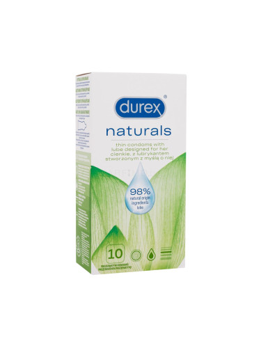 Durex Naturals Презерватив за мъже Комплект