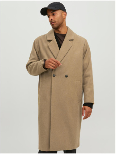 Beige Men's Coat with Jack & Jones Harry - Men