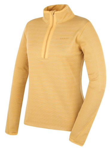 Women's turtleneck sweatshirt HUSKY Artic L lt. yellow