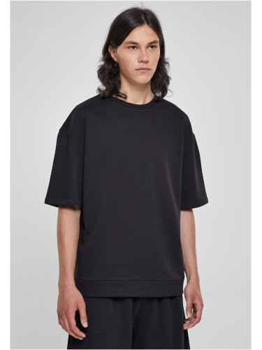 Oversized Short Sleeve Crew Black