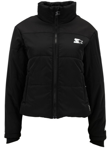 Women's quilted jacket Starter Logo black