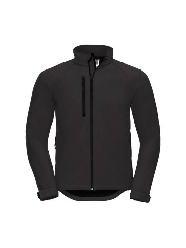 Men's Black Soft Shell Russell Jacket