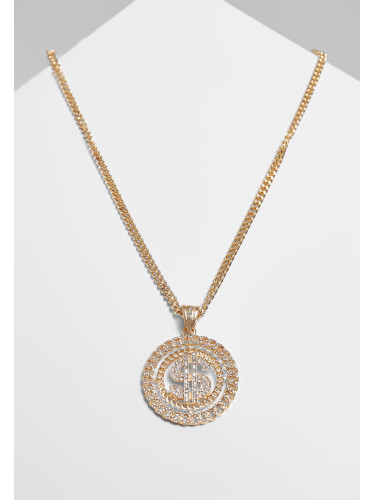 Dollar necklace - gold color