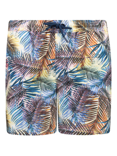 Trendyol Men's Multicolored Tropical Printed Swimwear Standard Size Swimwear