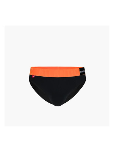 Briefs Atlantic MP-1566/23 S-2XL black-orange 022