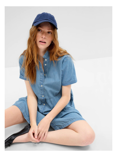 GAP Denim dress with frills - Women