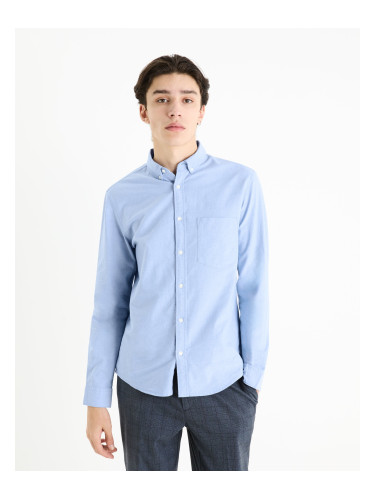 Celio Oxford Shirt regular Daxford - Mens