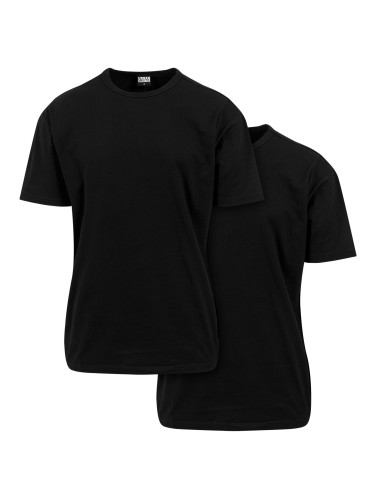 Oversized T-shirt 2-pack black+black