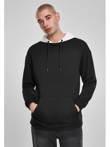 Oversized Hooded Crew Black