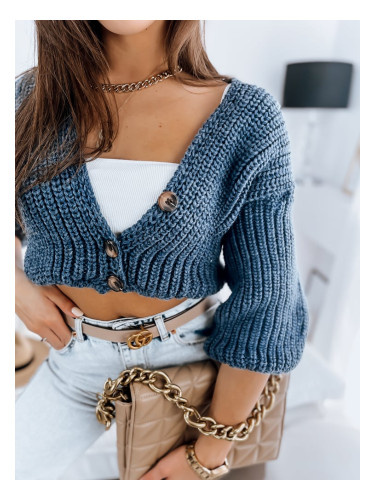 Women's sweater NUTI blue Dstreet