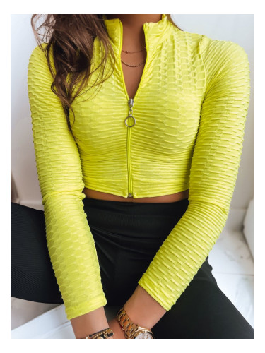 Women's blouse FITKICK yellow Dstreet