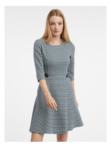 Orsay Синя дамска рокля с шарки - жени