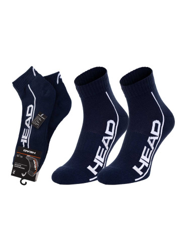 Head Unisex's 2Pack Socks 791019001 007 Navy Blue