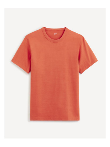 Celio Cotton T-Shirt Tebox - Men