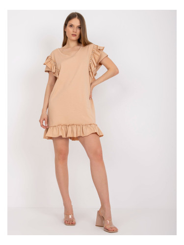 Dress-FA-SK-7017.72P-beige