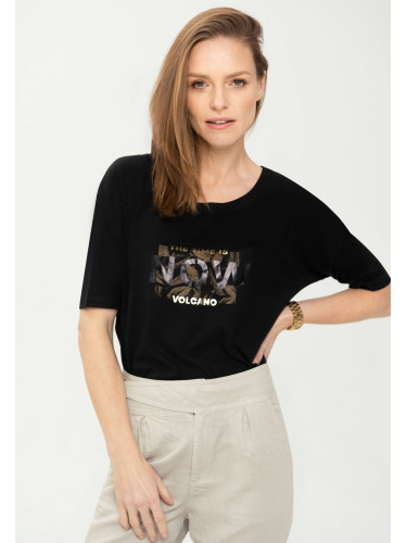 Volcano Woman's T-shirt T-Now L02076-S23
