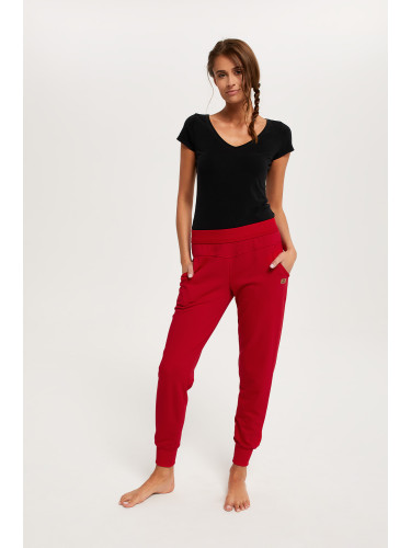 Women's long trousers Todra - red