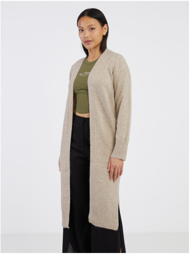 Noisy May Viola Beige Women's Cardigan - Ladies