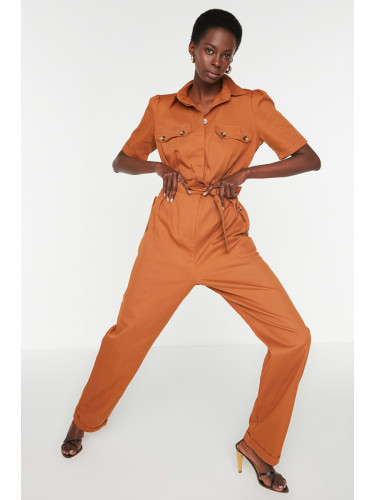 Trendyol Jumpsuit - Braun - Regular fit