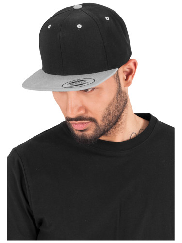 Classic Snapback 2-Tone blk/silver