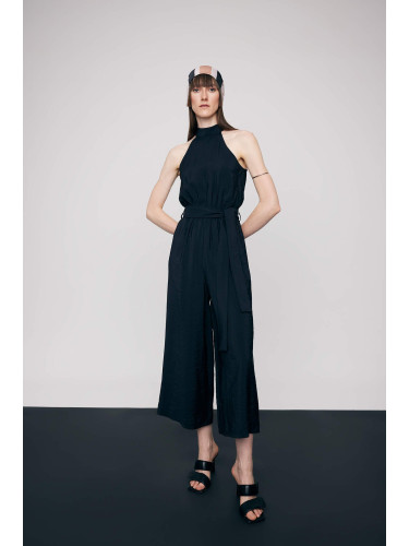 DEFACTO Halter Collar Ayrobin Sleeveless Jumpsuit