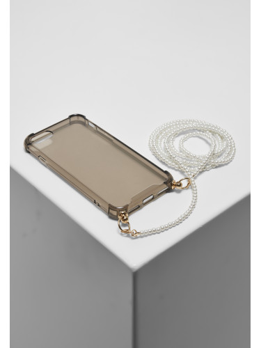 Phone Case with Pearl Necklace I Phone 6/7/8 Black