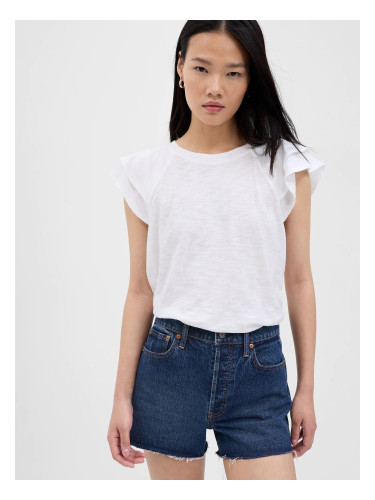 GAP T-shirt with ruffle sleeves - Women