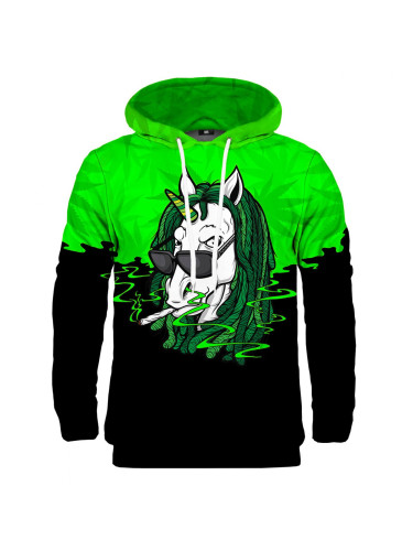 Mr. GUGU & Miss GO Unisex's Hoodie Kangaroo H-K1708