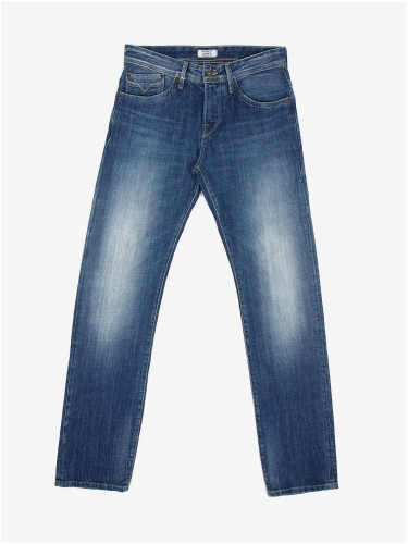 Blue Men Straight Fit Jeans Jeans Talbot - Men