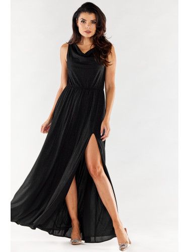 Awama Woman's Dress A553 Black