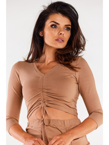 Infinite You Woman's Blouse M304 Beige