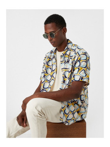 Koton Patterned Short Sleeve Shirt