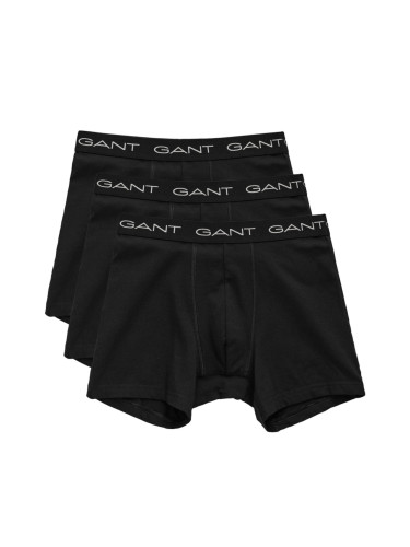 3PACK Men's Boxers Gant Black