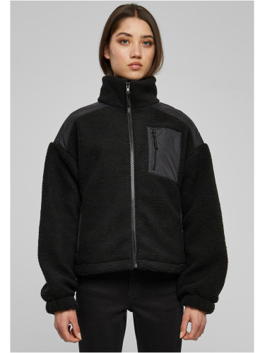 Women's jacket Sherpa Mix black