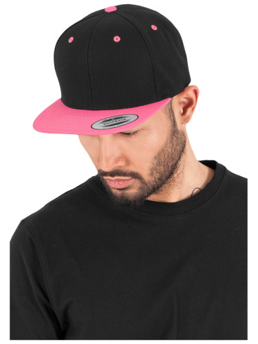 Classic Snapback 2-Tone blk/neonpink