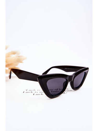 Women's Sunglasses Cat's Eye Black
