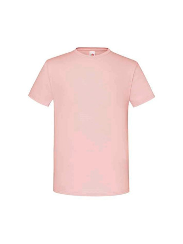 Men's Powder T-shirt Combed Cotton Iconic Sleeve Fruit of the Loom