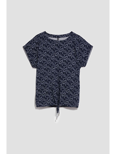 WOMEN'S SHIRT L-KO-4044 NAVY