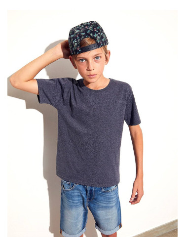 Grey children's t-shirt in combed cotton Fruit of the Loom