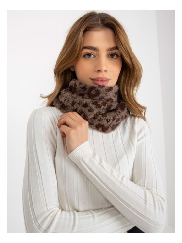 Scarf-AT-KM-ENEC-B63.33P-dark beige