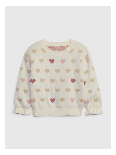 GAP Children's sweater heart pattern - Girls