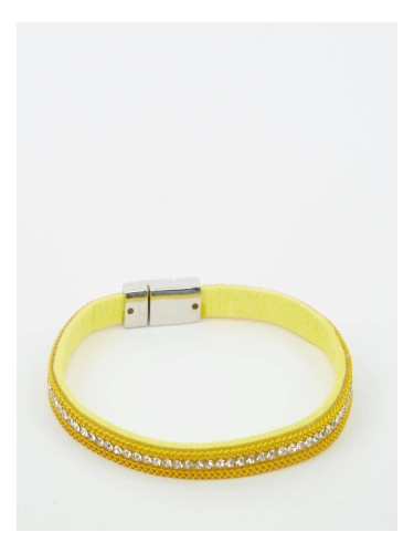 Yellow bracelet Yups dktf0367. R06