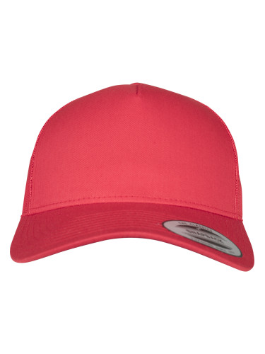 5-Panel Retro Trucker Cap Red