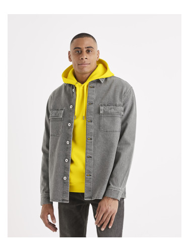 Celio Denim Shirt Battery - Mens