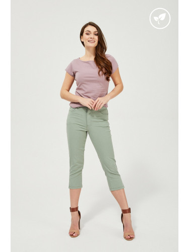Marisse Lyocell Capri Pants L-Sp-3407 L.Olive